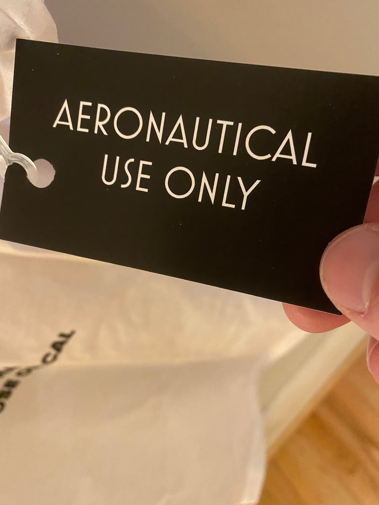 Image of Aeronautical Use Only Tee Shirt