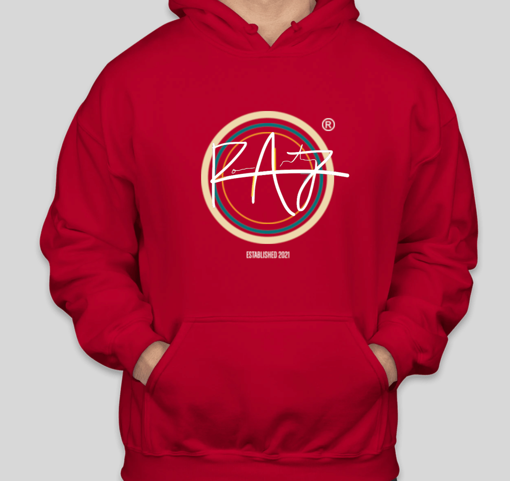 Image of SIGNATURE RED CONQUER HOODIE