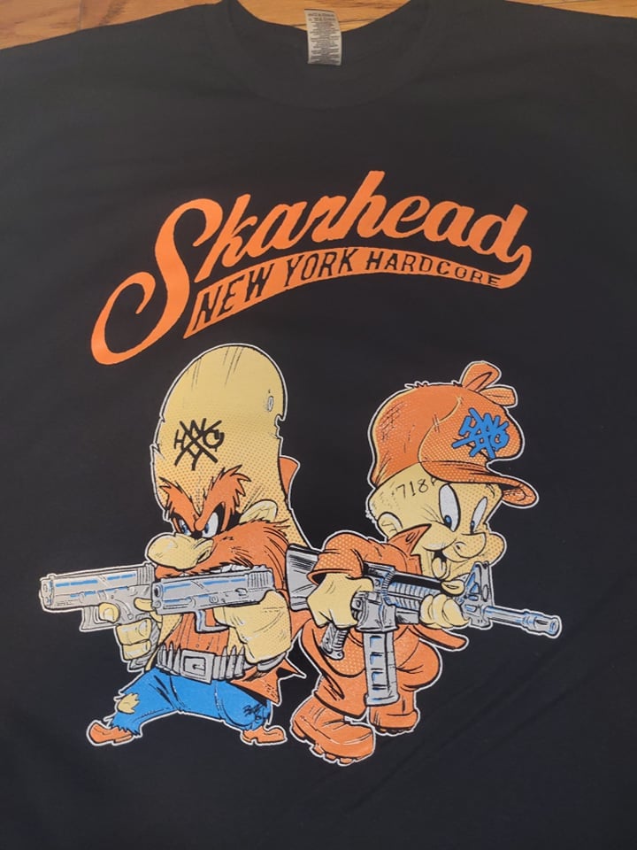 Image of SKARHEAD GENERATORS OF VIOLENCE T SHIRT (IN STOCK)