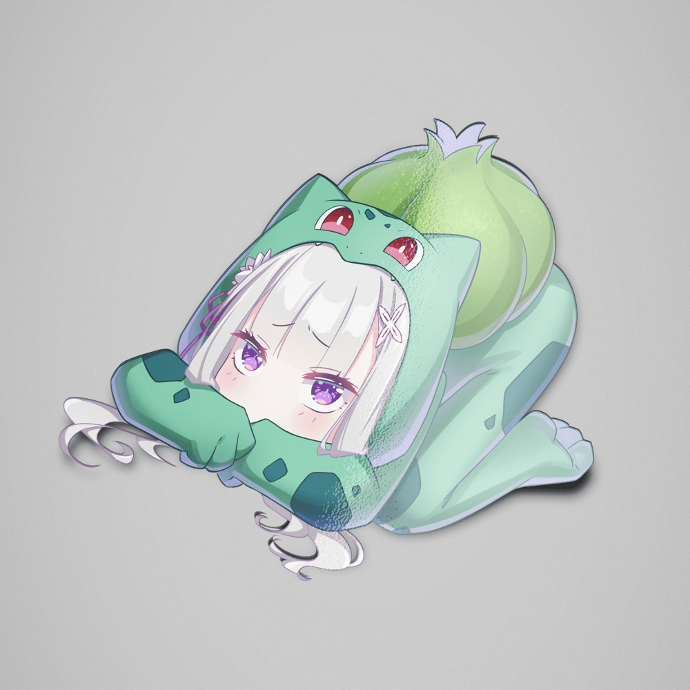 Image of Emilia Bulbasaur chibi 