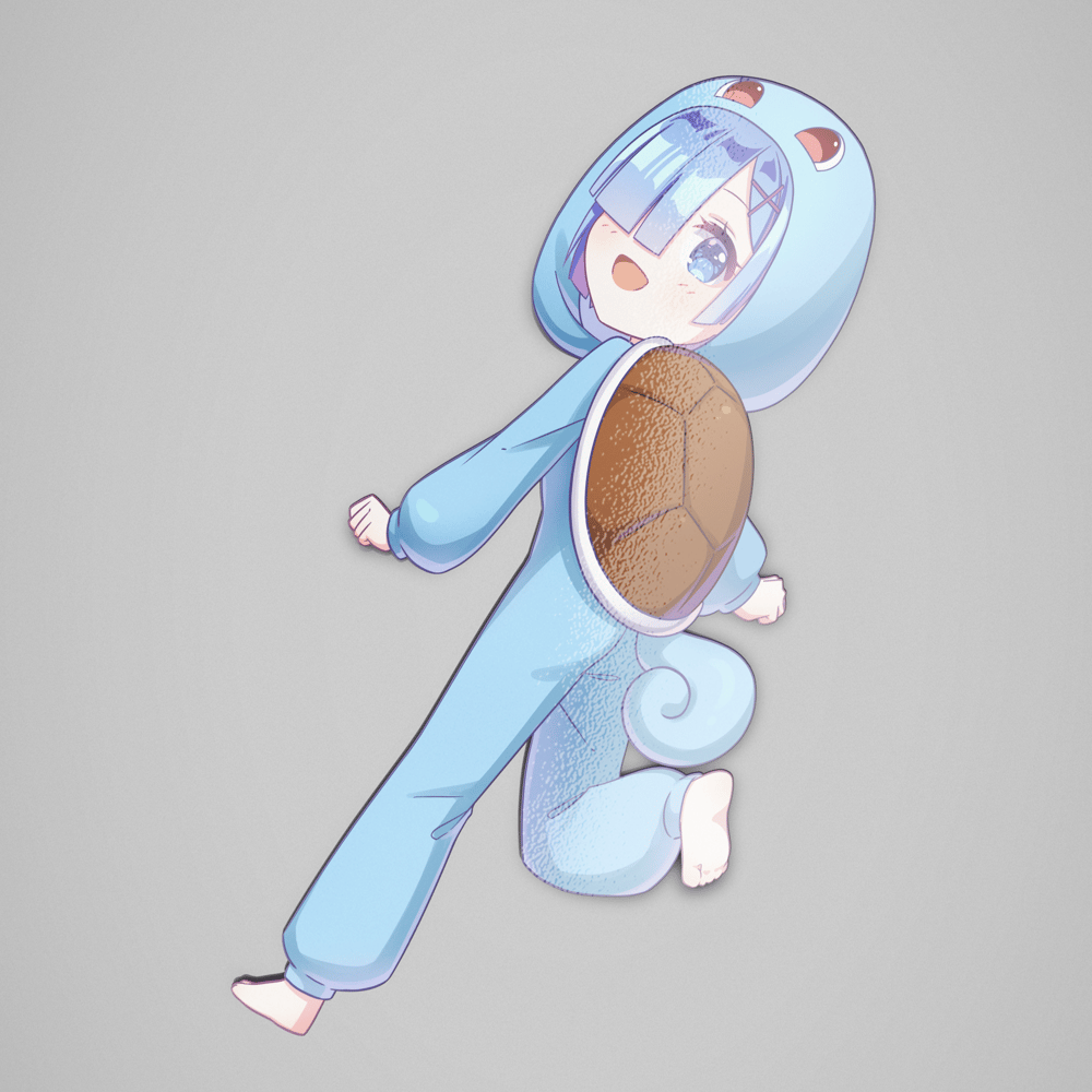 Image of Rem Squirtle Chibi 