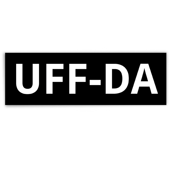 Image of UFF-DA sticker