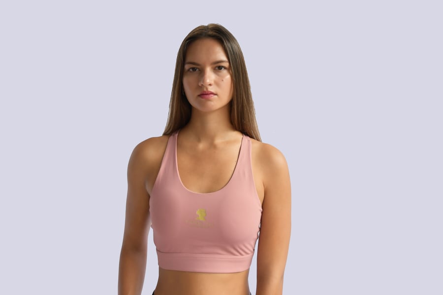Image of Women Pink Sport Bra