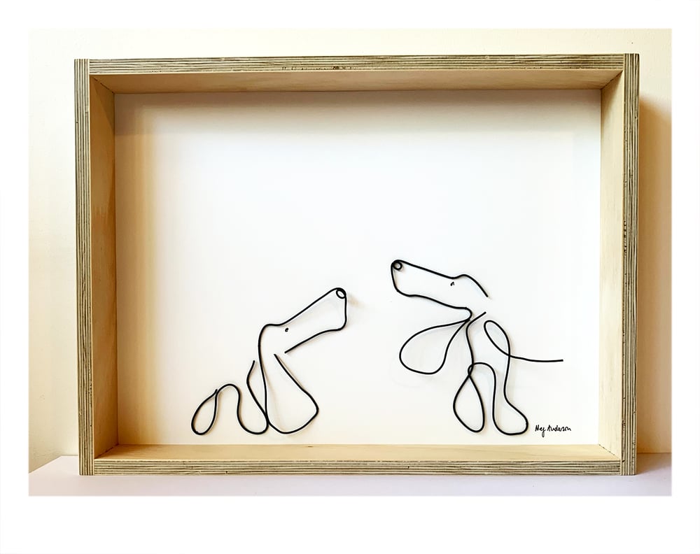 Image of Wire shadow box large: That seems unlikely