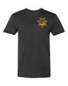 CHP K9 Unit American Apparel 50/50 tee-BLACK