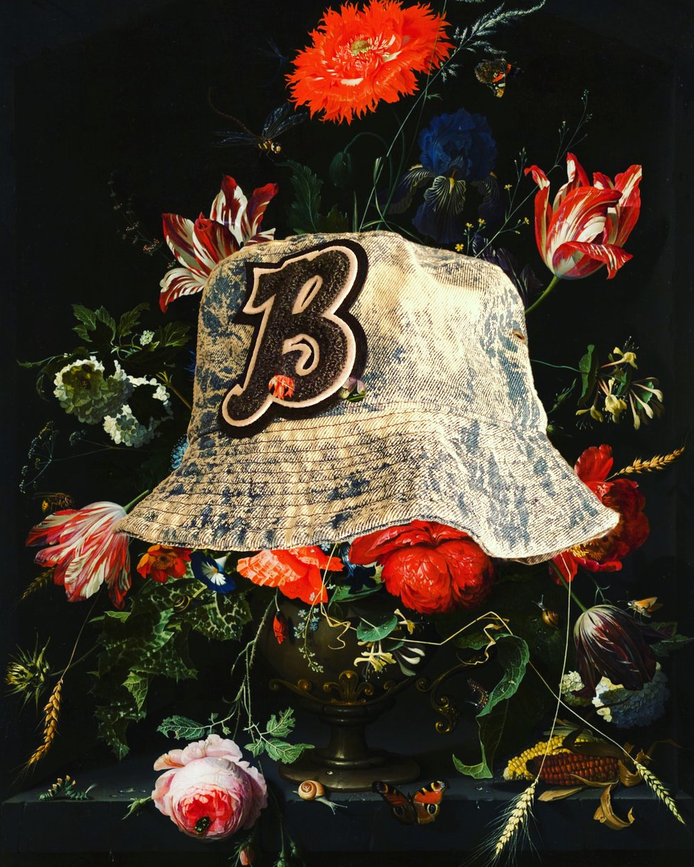 Image of BIG B BAYLEAF BUCKET HAT 40.00