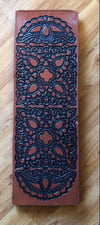 Terra cotta arched lace wall tile  5” x 15”