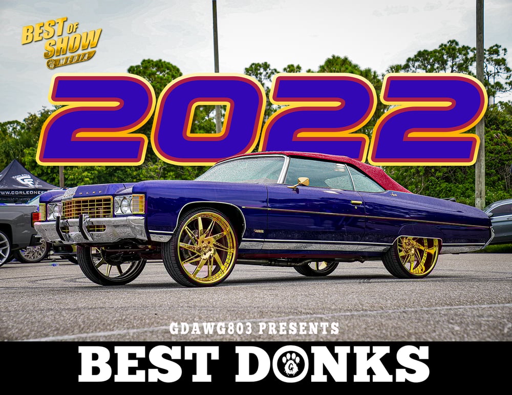 BEST DONKS 2022 Car Show Calendar / GDAWG803