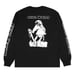 Image of Bode 'Executioner' Black Longsleeve T-shirt