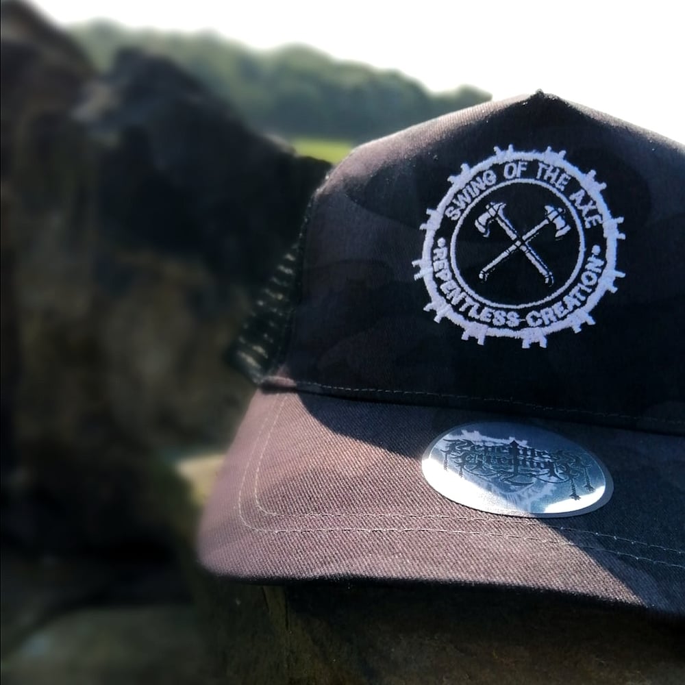 Axe Midnight Camo Snapback
