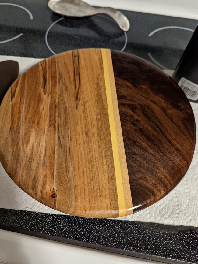 Curly Walnut And Ambrosia Maple Board Boltwoodshop 