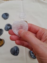 Image 3 of Crystal Worry Stone - Clear Quartz 