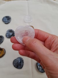 Image 3 of Crystal Worry Stone - Clear Quartz
