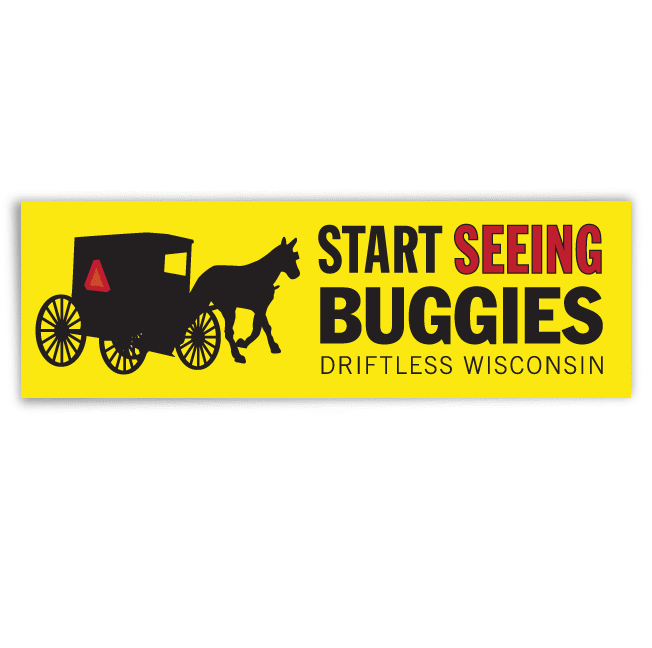 Image of START SEEING BUGGIES sticker