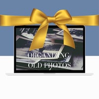 Organizing Old Photos Gift Certificate