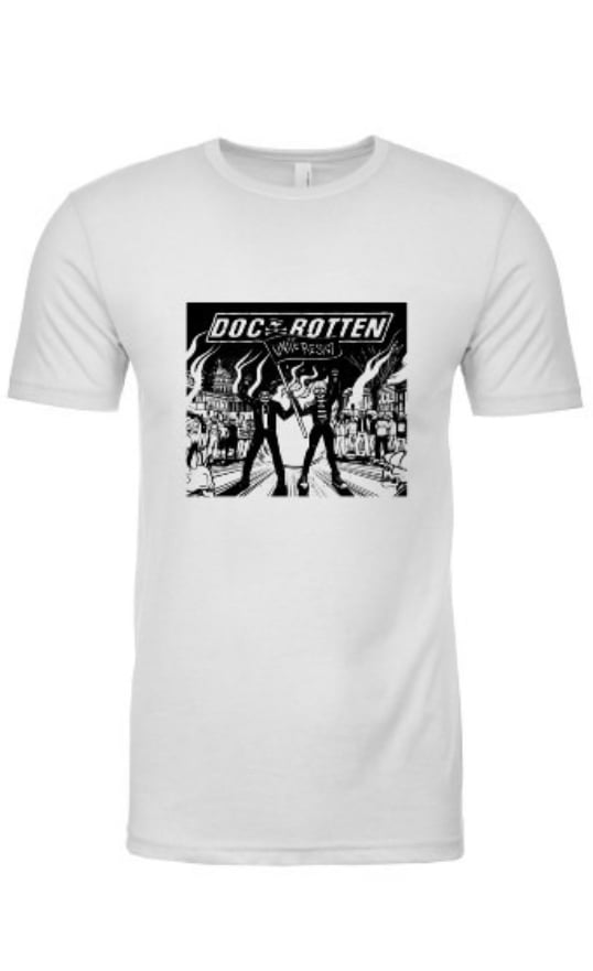 Image of Unite Resist Art T Shirt -- White
