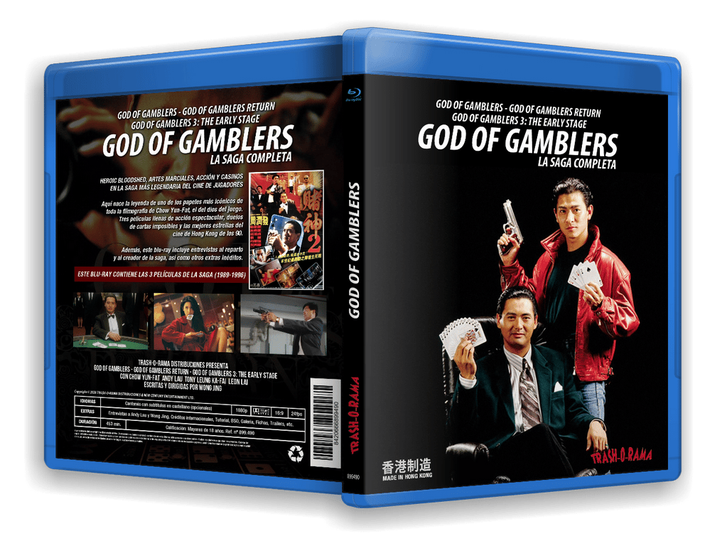 BLURAY GOD OF GAMBLERS: LA SAGA COMPLETA | Trashorama