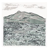 Arthur's Seat screen print