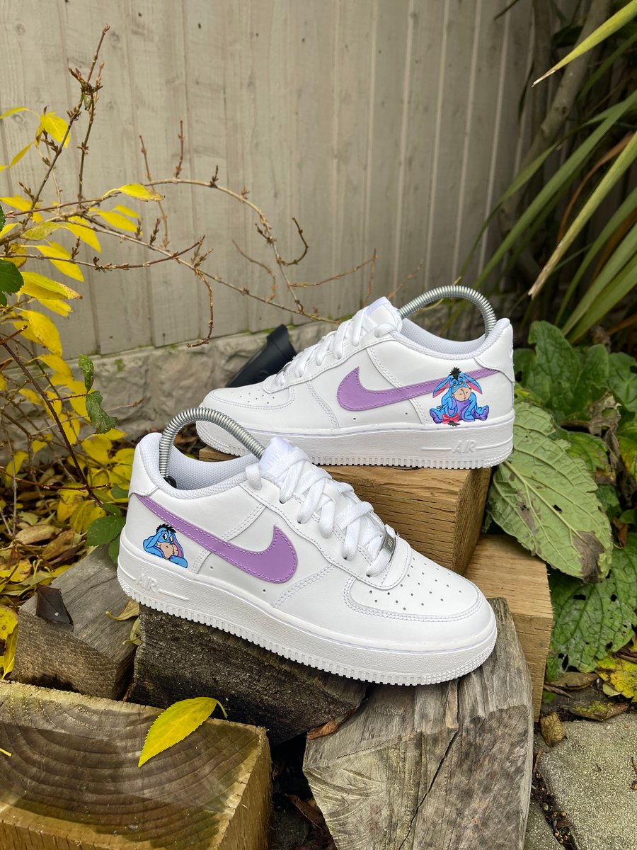 Purple on sale nike af1