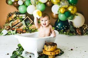 Image of DINO LAND - CAKE SMASH MINI