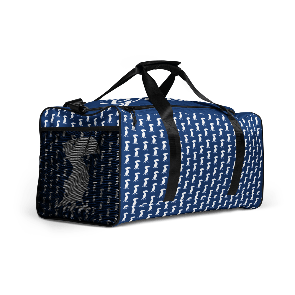 Grey Pastel "Strive for Greatness" Duffle Bag