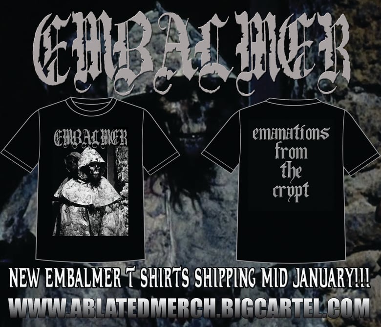Image of EMBALMER "Tombs" T shirt
