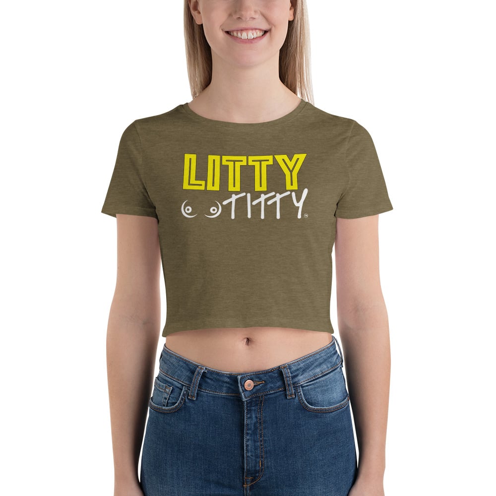 LITTY TITTY Women’s Crop Tee