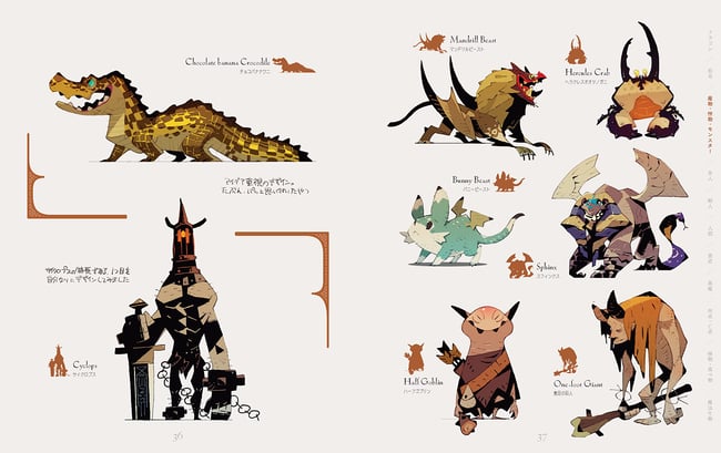 Satoshi Matsuura - Monster & Human Imaginary Creatures