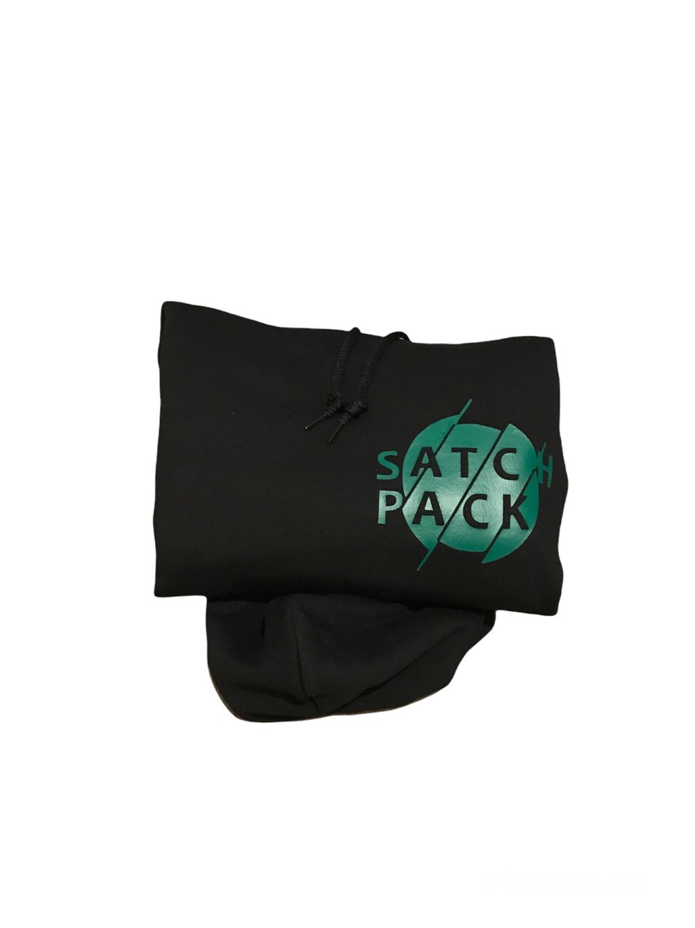 Satch Pack Hoodie-Black/Green 