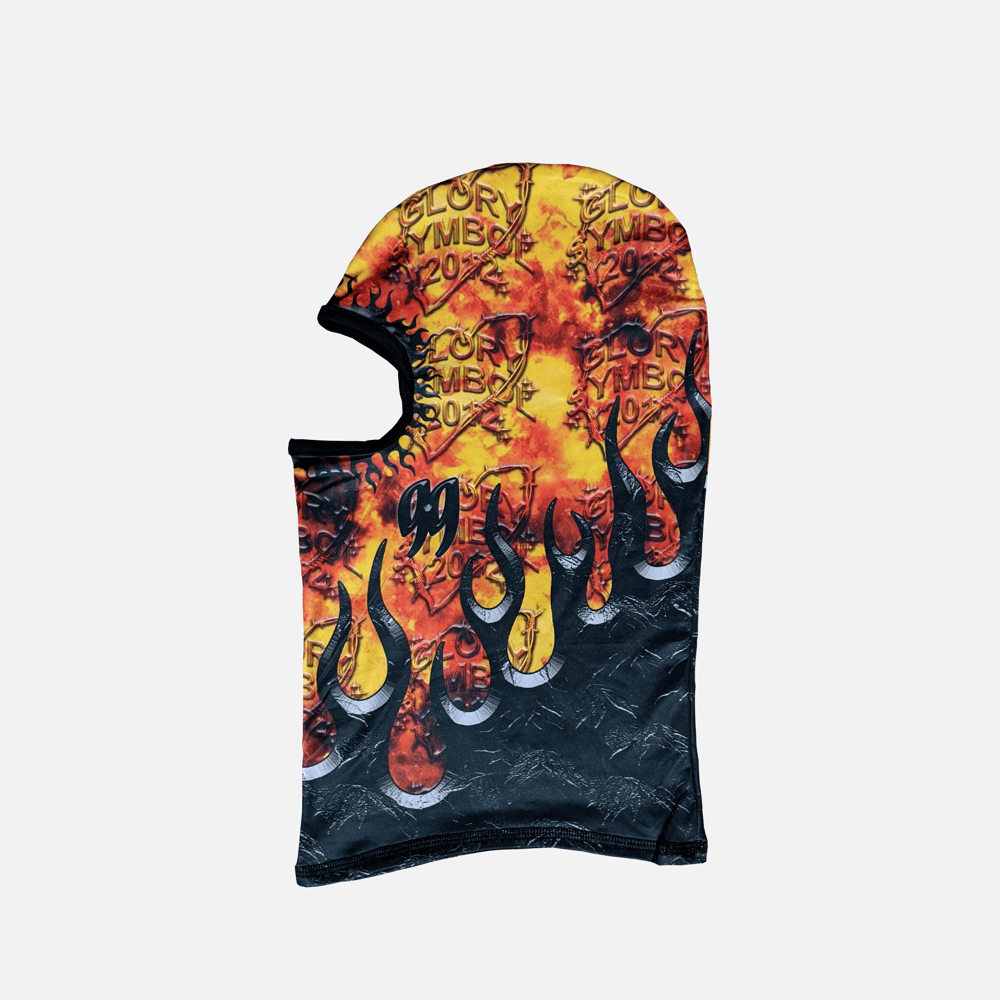 Image of CHROME LOGO BALACLAVA (CHARLIE HEAT EDITION)