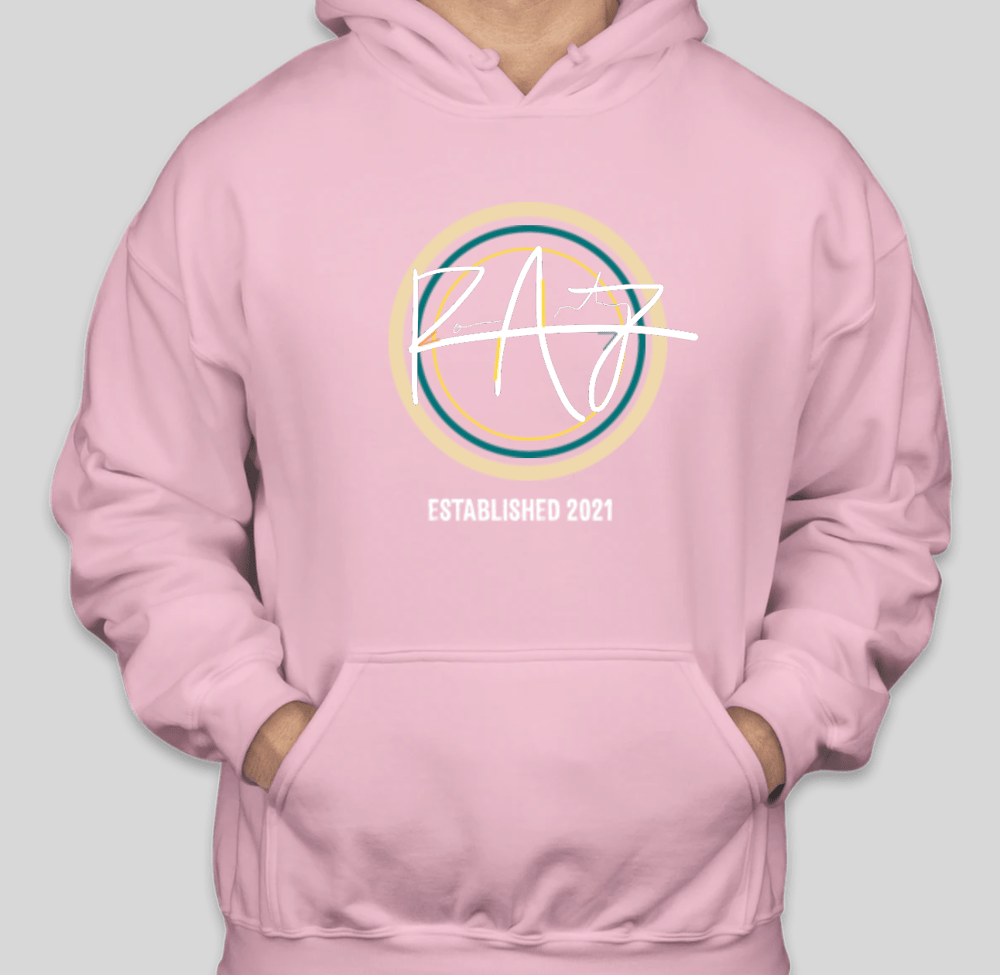 Image of SIGNATURE PINK MOTIVATIONAL HOODIE