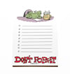 'FROG' TO-DO LIST / SCRATCH PAD