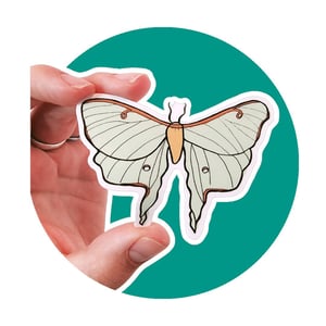 Luna Moth Sticker