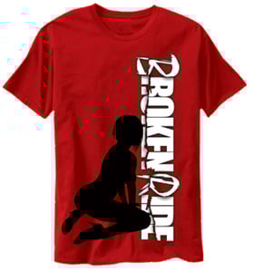 Image of RED Broken Ride Unisex Tee
