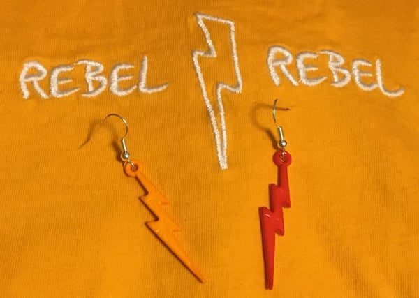 Image of Lightning Bolt earrings 