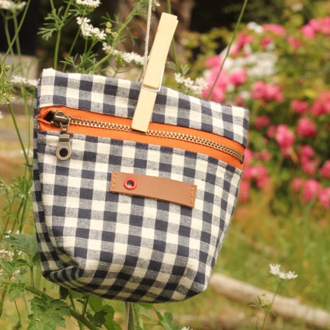 Image of Small Quilted Pouches // The Sunshine Gang batch o Pockey Pals
