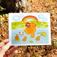Image 2 of Happy Giant Ducks - Postcard
