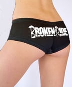 Image of Girls Black Booty Shorts
