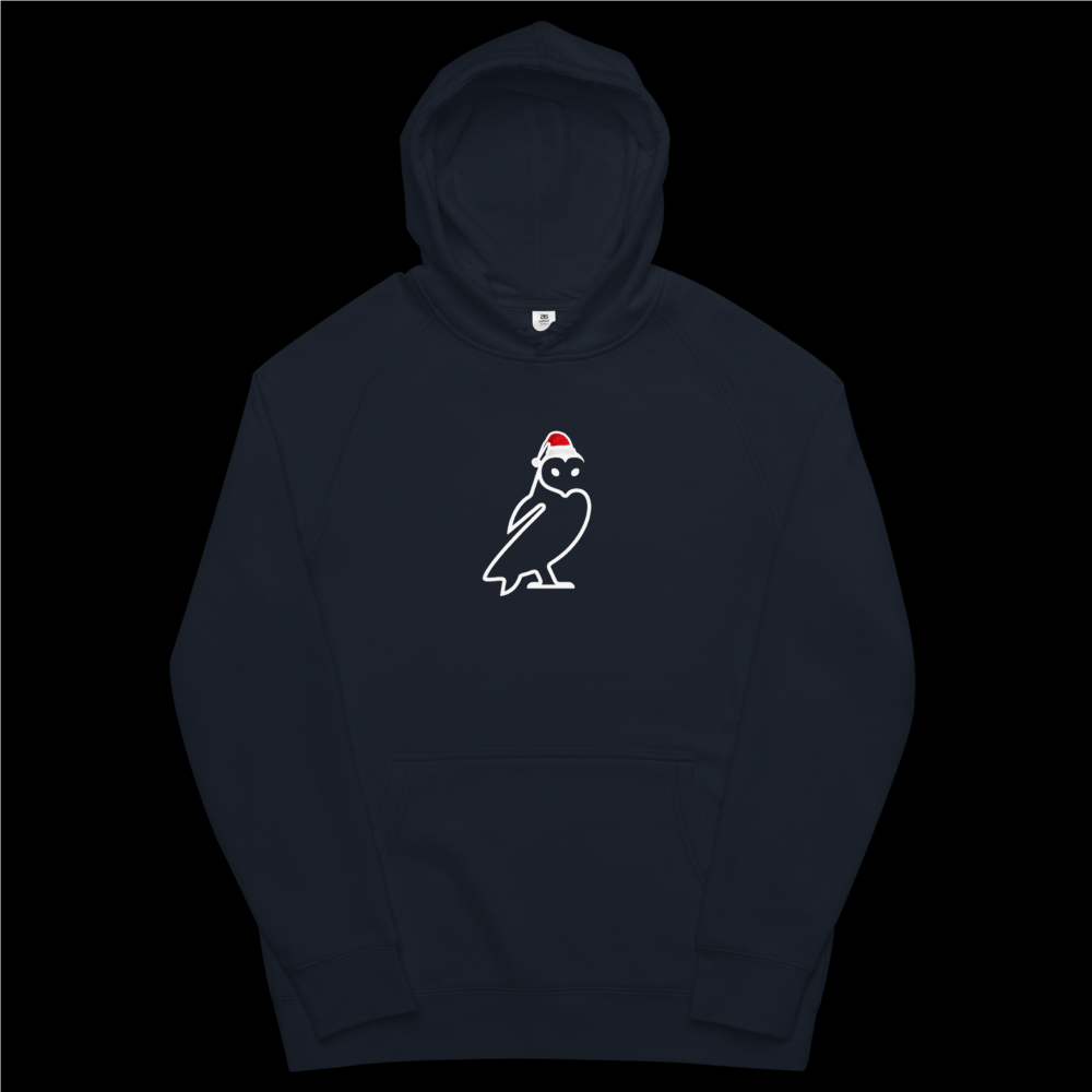 white owl hoodie