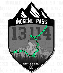 Image of "Imogene Pass" Trail Badge