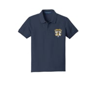 Image 1 of Walker Mill Logo  Navy Blue Polo Shirt
