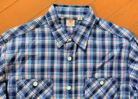 Image 2 of Sugar Cane woven plaid shirt, size L (fits M)