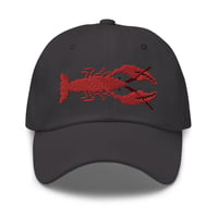 Image 2 of 8-bit Crawfish Dad hat
