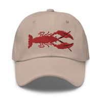 Image 3 of 8-bit Crawfish Dad hat