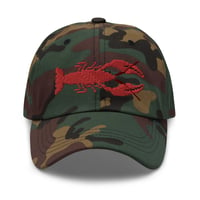 Image 5 of 8-bit Crawfish Dad hat