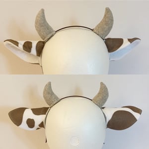 Image of Spotted Cow ears or tail (3 colors)