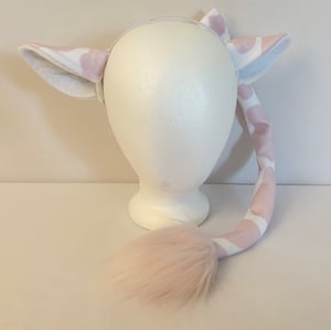 Image of Spotted Cow ears or tail (3 colors)