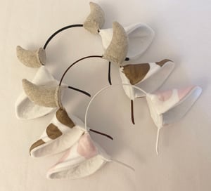 Image of Spotted Cow ears or tail (3 colors)