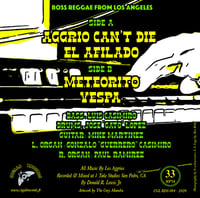 Image 2 of LOS AGGRIOS - Aggrio Can't Die 7"