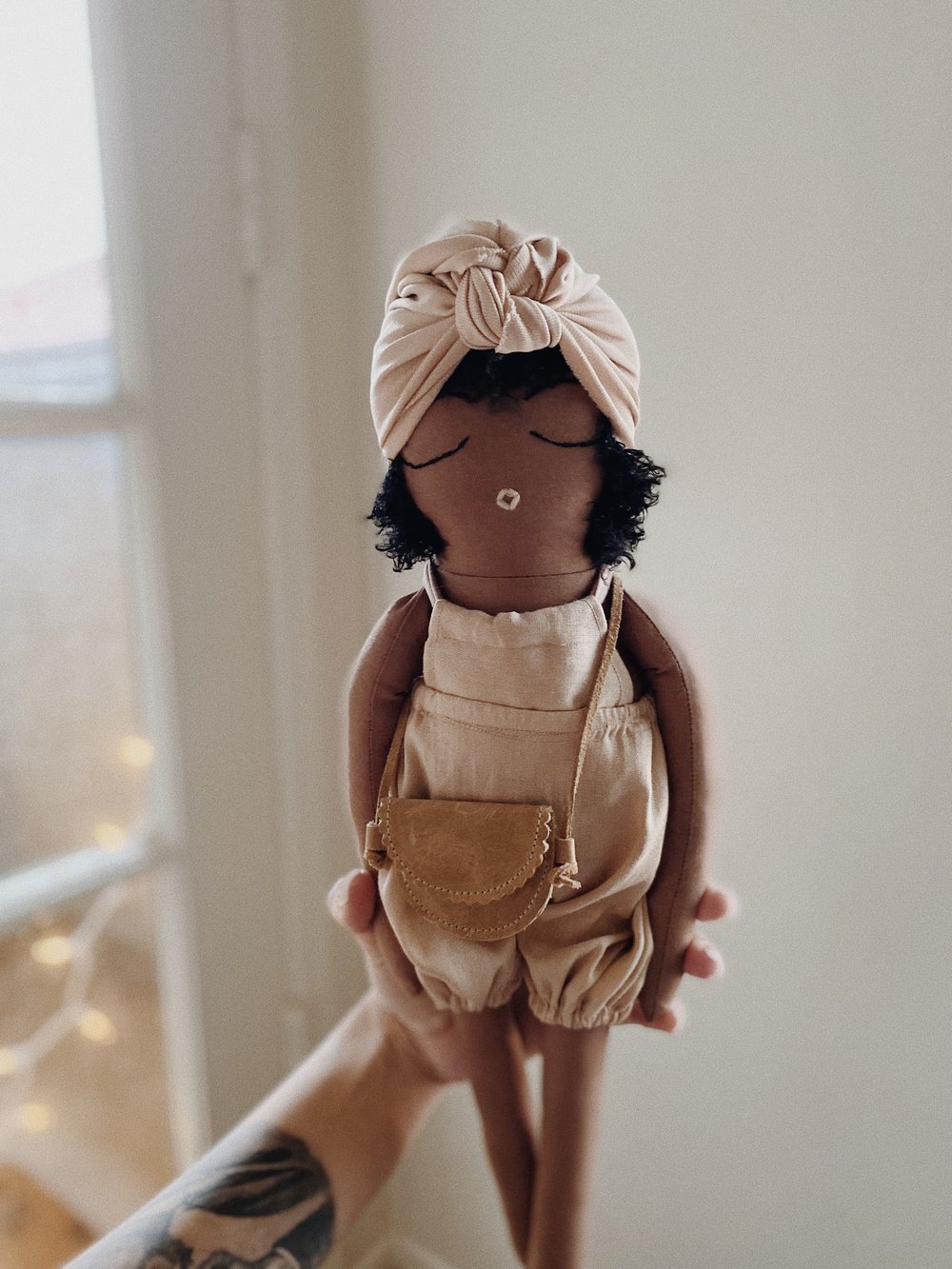 Image of Girl in Tan